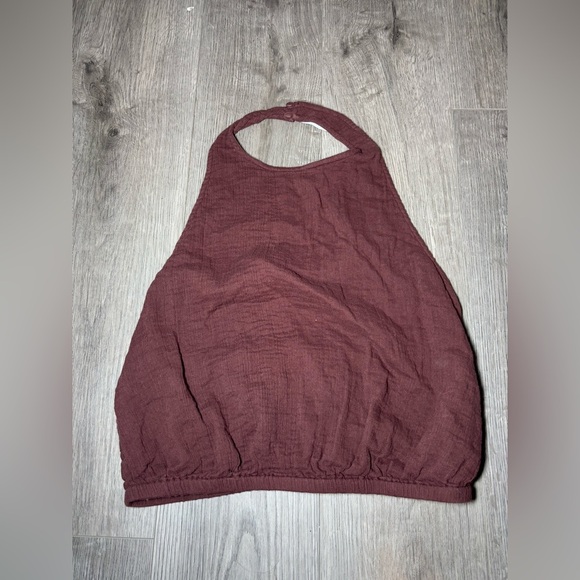 SER.O.YA YEN HALTER TOP IN COCONUT size XL - Picture 7 of 7